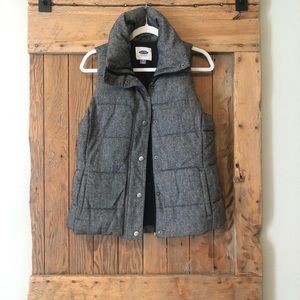 Old Navy Puffy Vest with Fleece Lining